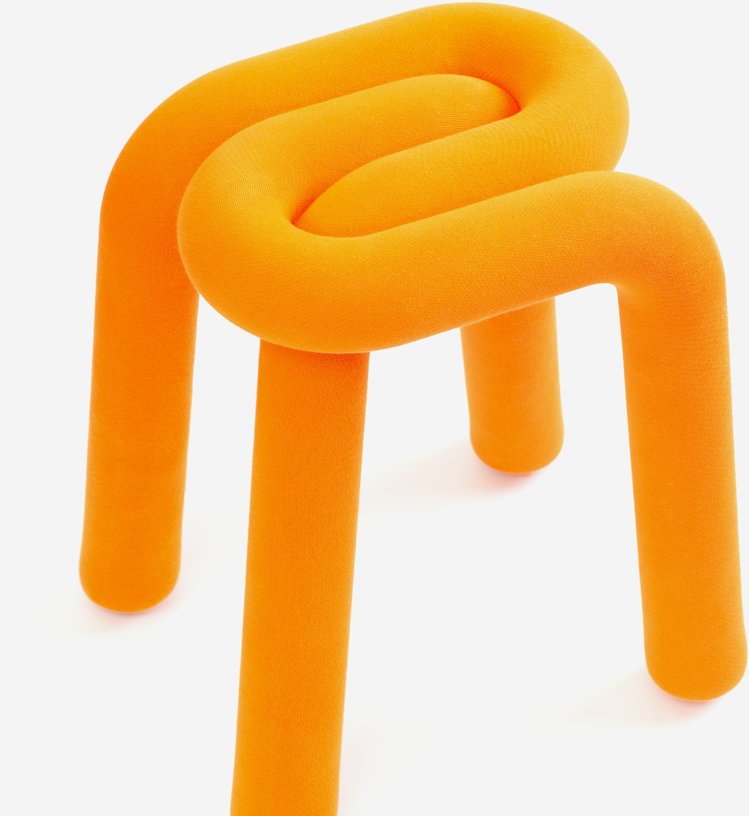 Tabouret orange Bold - Moustache - The Cool Republic