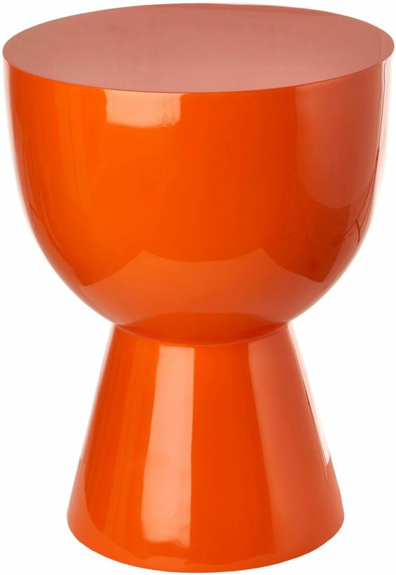 Tabouret orange laqué Tip Tap - Pols Potten - The Cool Republic