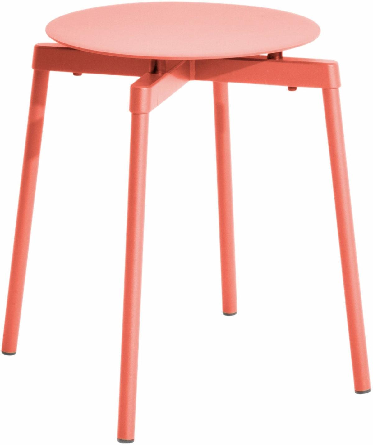 Tabouret outdoor corail Fromme - Petite friture - The Cool Republic