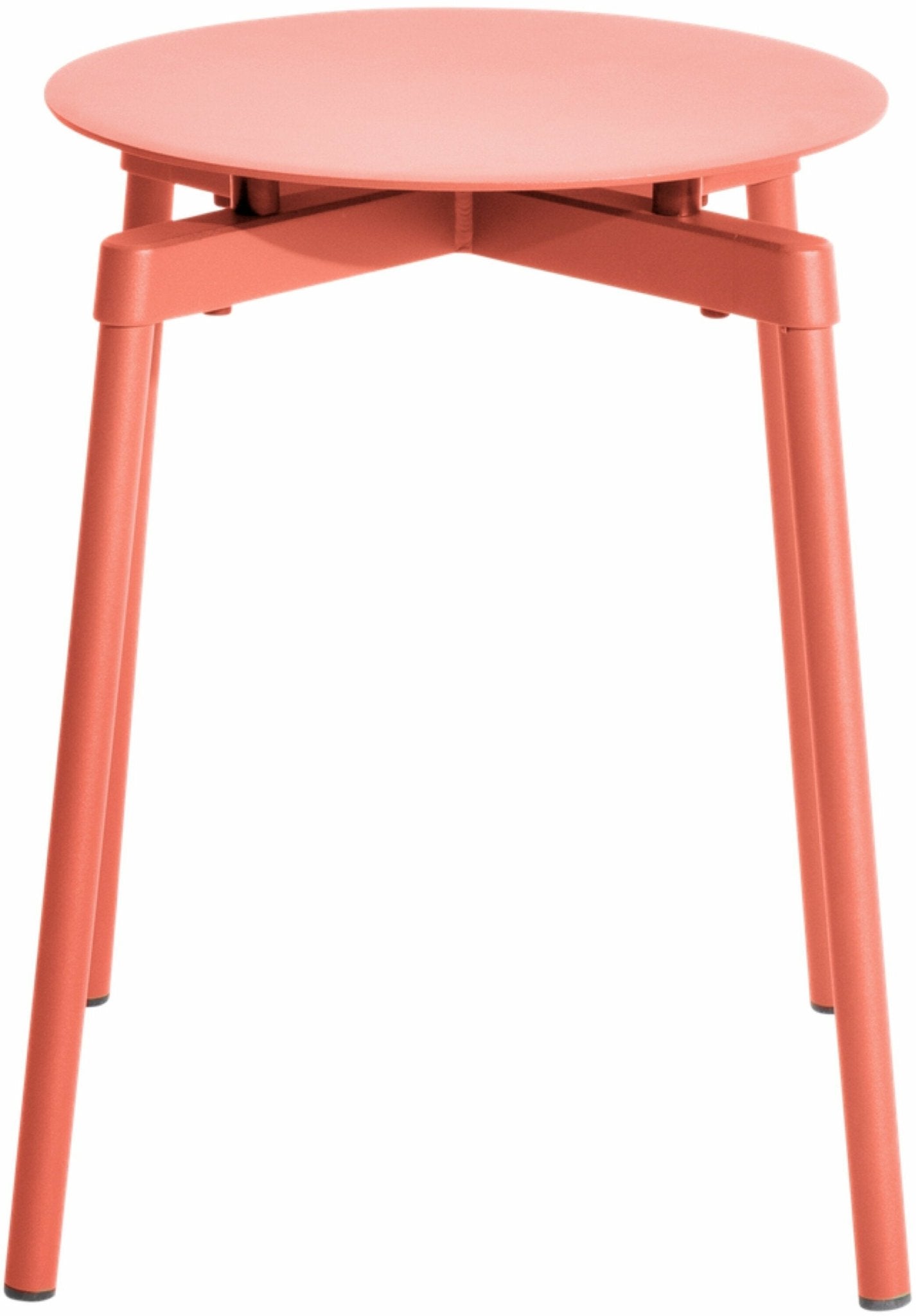 Tabouret outdoor corail Fromme - Petite friture - The Cool Republic