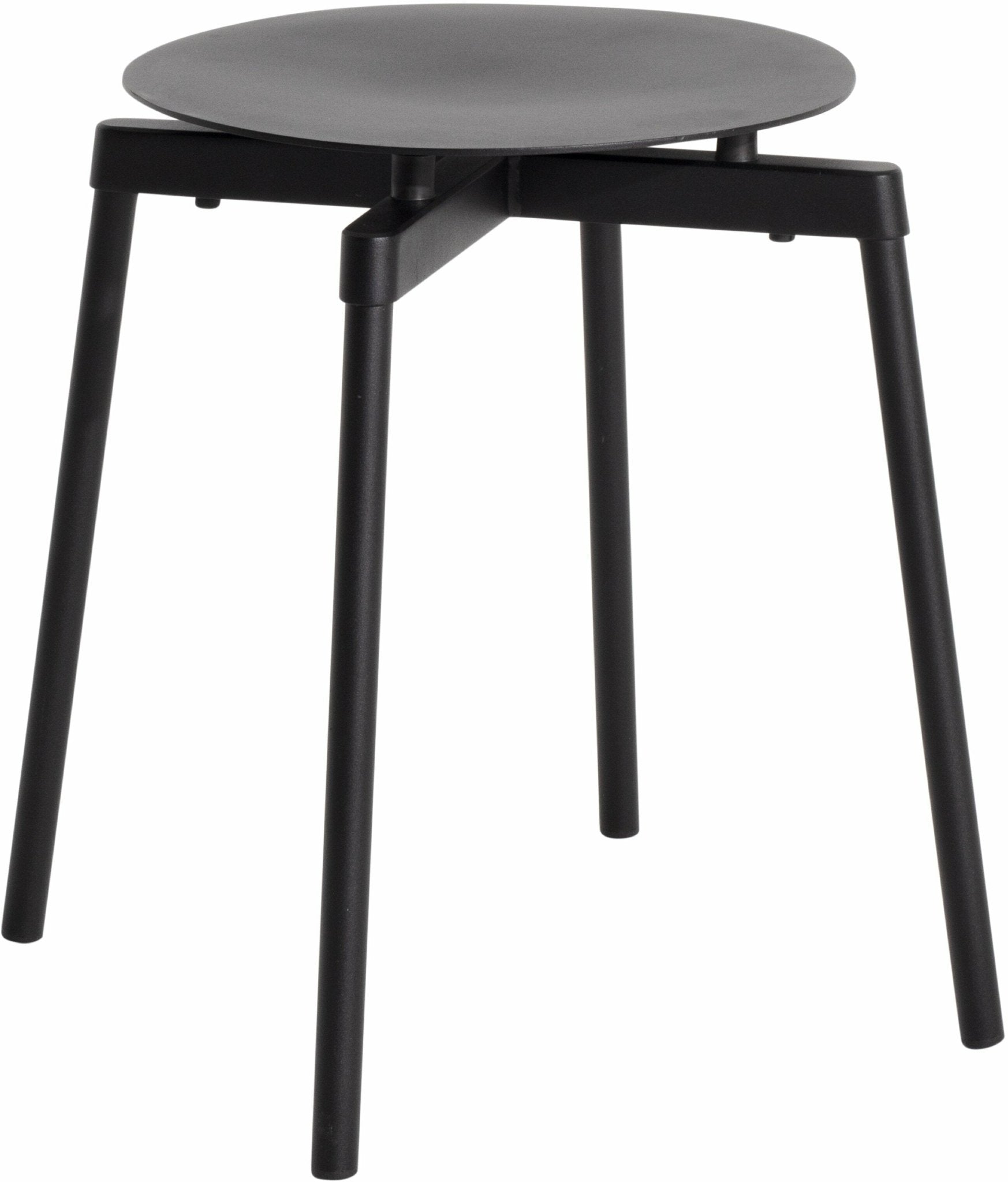 Tabouret outdoor noir Fromme - Petite friture - The Cool Republic