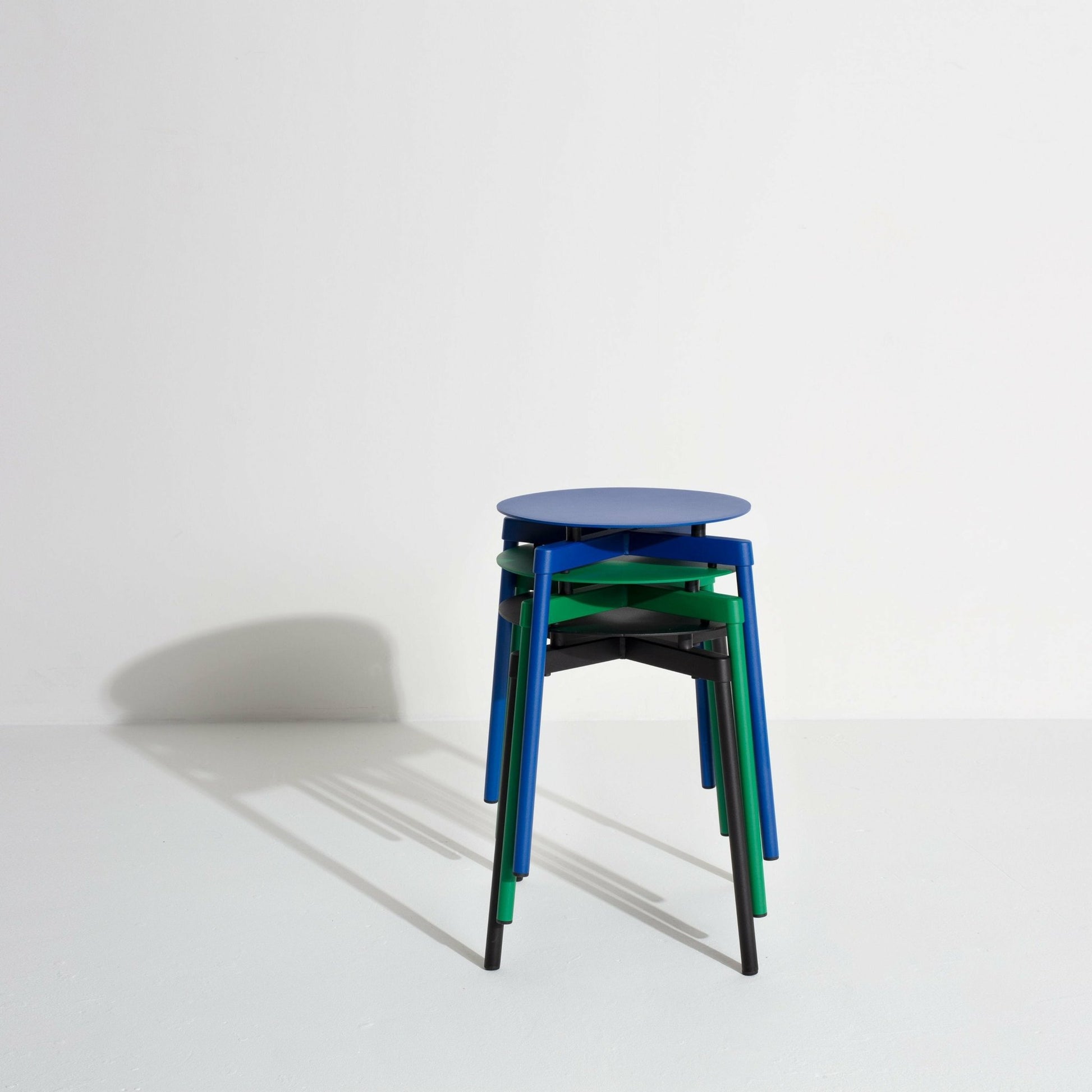 Tabouret outdoor noir Fromme - Petite friture - The Cool Republic