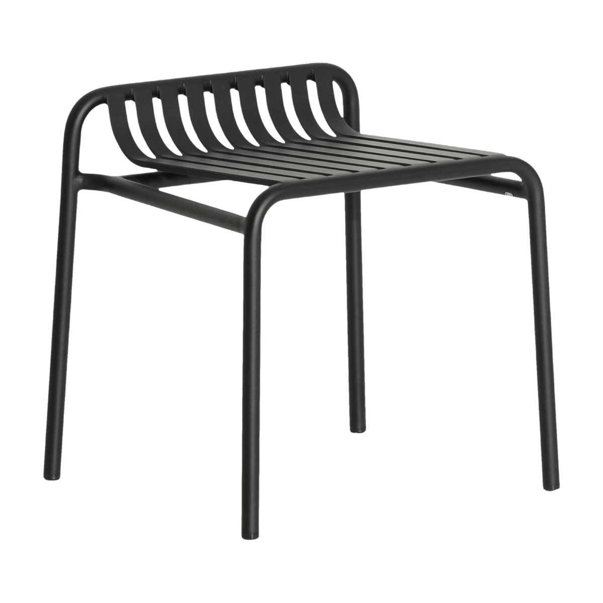 Tabouret outdoor noir Week end - Petite friture - The Cool Republic