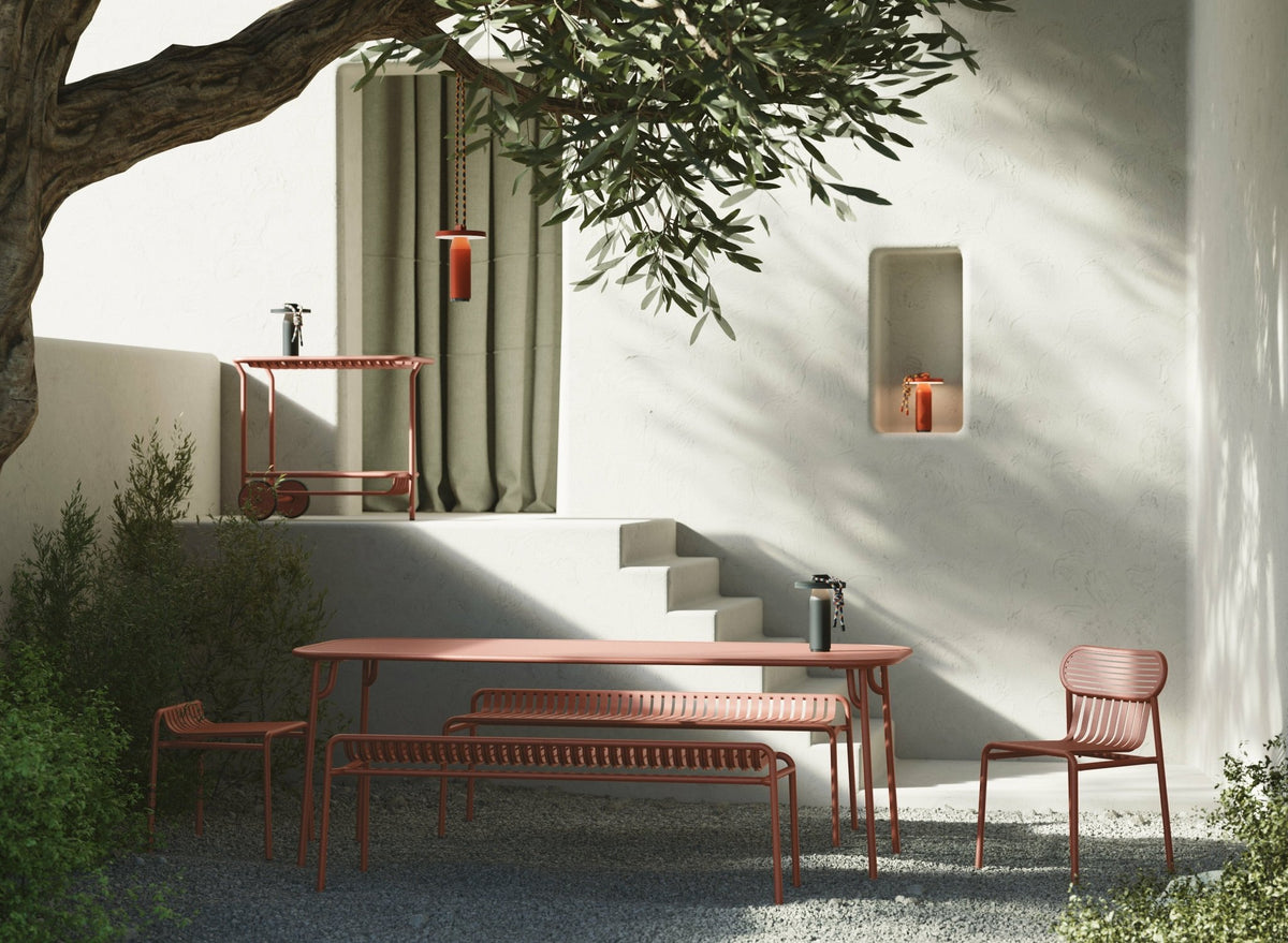 Tabouret outdoor vert jade Week end - Petite friture - The Cool Republic