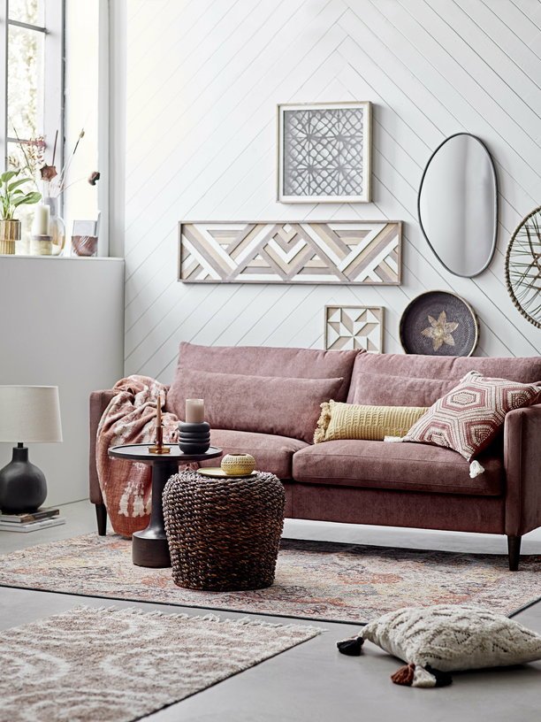 Tabouret Tasse Abaca marron - Bloomingville - The Cool Republic