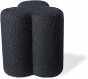 Tabouret trèfle en tissu bleu marine Clover - Pols Potten - The Cool Republic