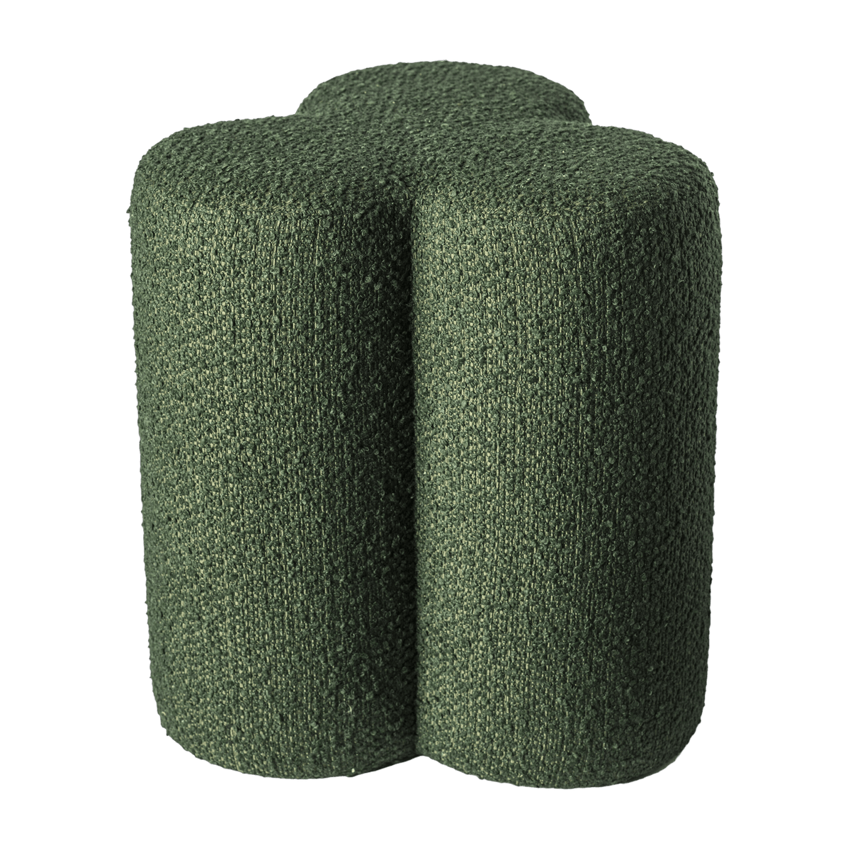 Tabouret trèfle en tissu vert Clover - Pols Potten - The Cool Republic