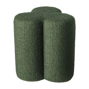 Tabouret trèfle en tissu vert Clover - Pols Potten - The Cool Republic