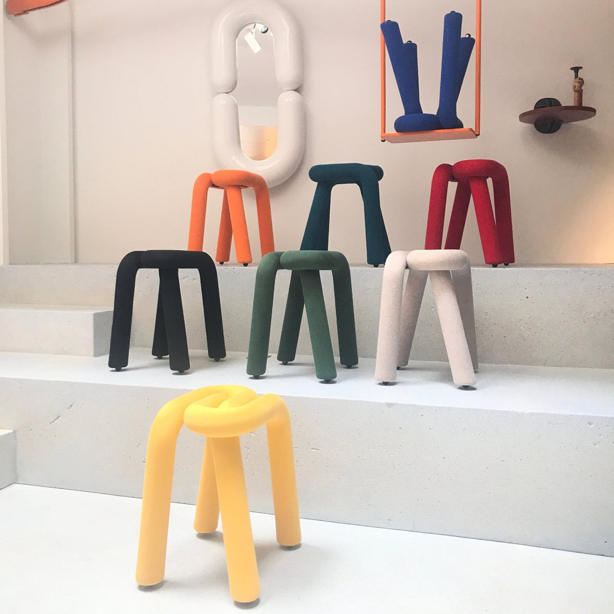 Tabouret vert foret Bold - Moustache - The Cool Republic