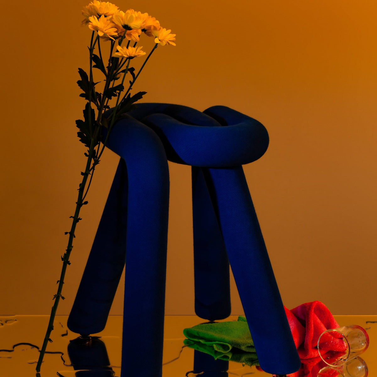 Tabouret vert foret Bold - Moustache - The Cool Republic