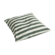 Taie d'oreiller à rayures vert foncé 63 x 60 cm Été - HAY - The Cool Republic