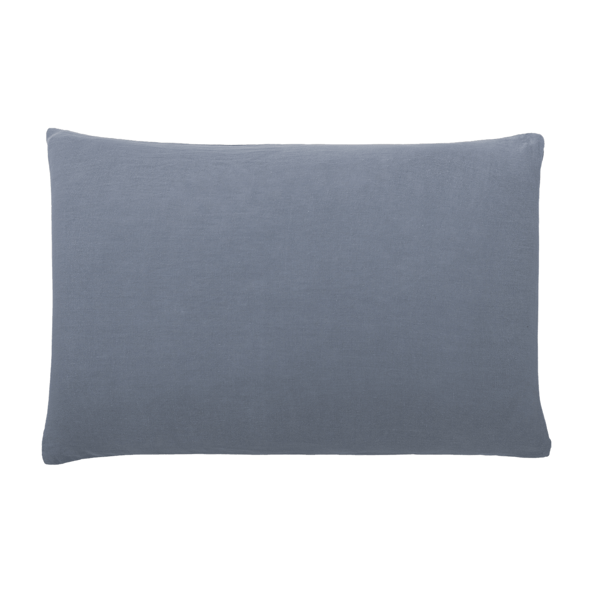 Taie d'oreiller gris bleu en lin lavé 50 x 70 cm - The Cool Republic - The Cool Republic