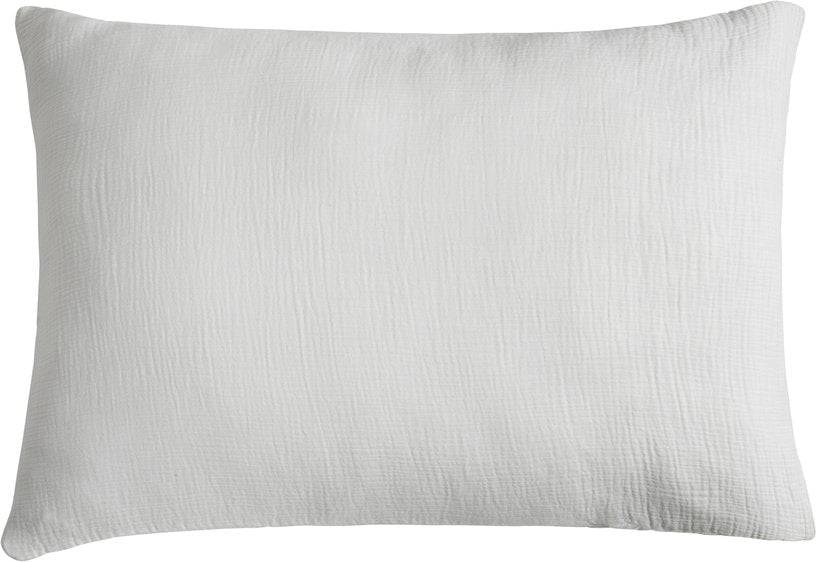 Taie d'oreiller milk en gaze de coton 50 x 70 cm - The Cool Republic - The Cool Republic