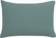 Taie d'oreiller turquoise en gaze de coton 50 x 70 cm - The Cool Republic - The Cool Republic