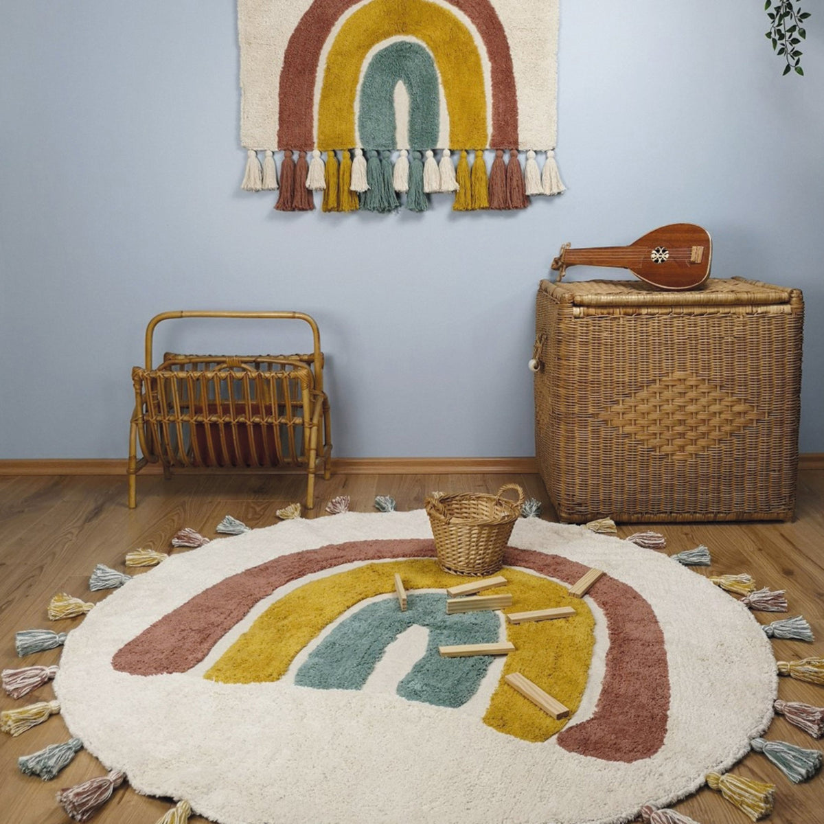 Tapis 110 cm Rainbow - Nattiot - The Cool Republic