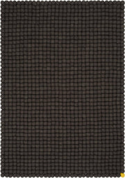 Tapis à boules de feutre anthracite 180x260 cm Big One - myfelt - The Cool Republic