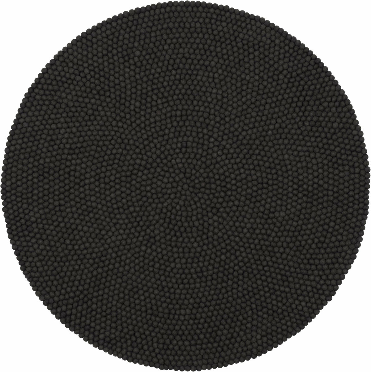 Tapis à boules de feutre anthracite 300 cm Kuno - myfelt - The Cool Republic