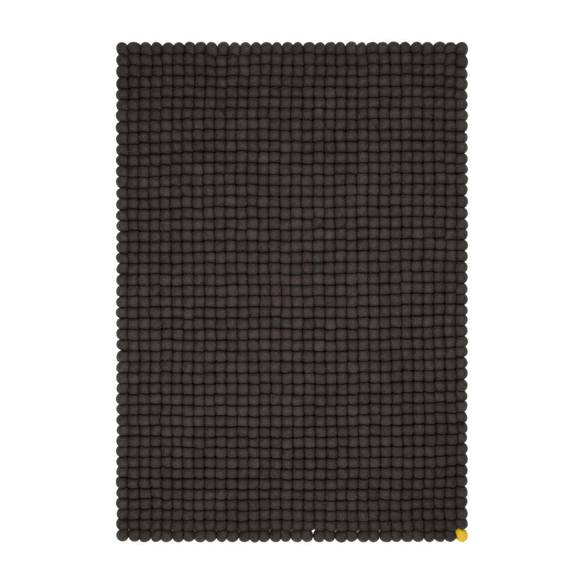 Tapis à boules de feutre anthracite 70x100 cm Big One - myfelt - The Cool Republic