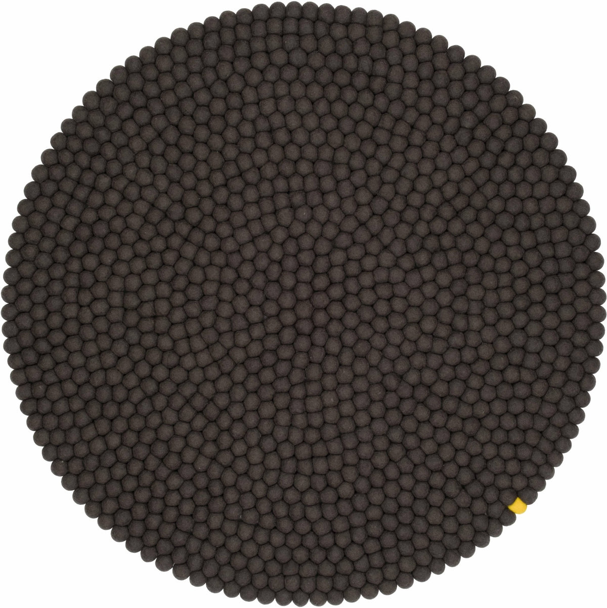 Tapis à boules de feutre anthracite 90 cm Big One - myfelt - The Cool Republic