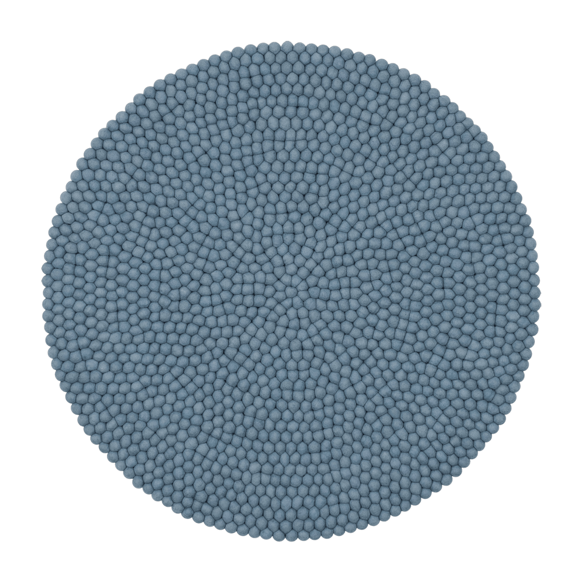 Tapis à boules de feutre bleu clair 50 cm Mia - myfelt - The Cool Republic