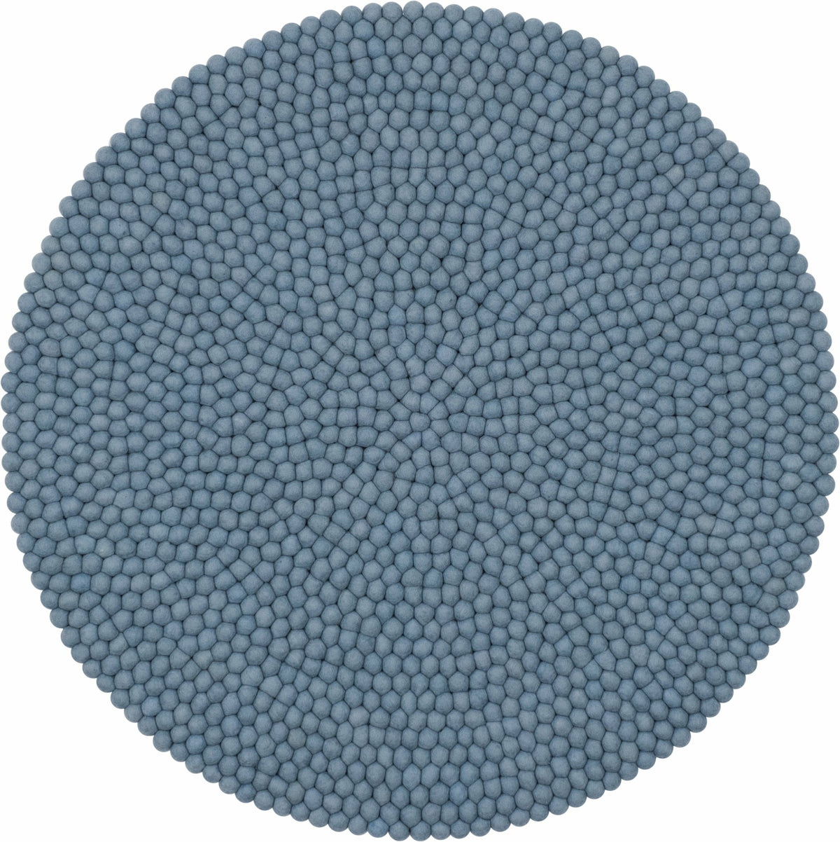 Tapis à boules de feutre bleu clair 70 cm Mia - myfelt - The Cool Republic