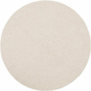 Tapis à boules de feutre écru 160 cm Linéa - myfelt - The Cool Republic