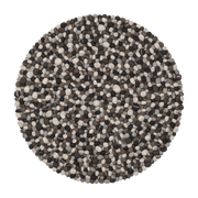 Tapis à boules de feutre effet pierre 160 cm Hardy - myfelt - The Cool Republic
