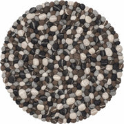 Tapis à boules de feutre effet pierre 70 cm Hardy - myfelt - The Cool Republic