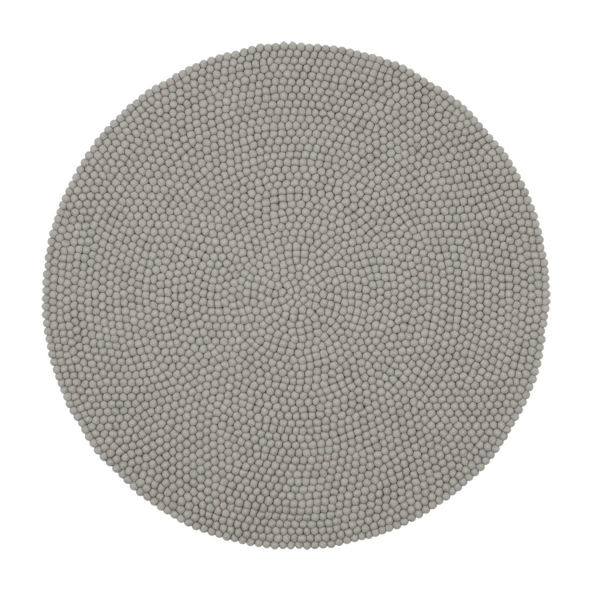 Tapis à boules de feutre gris 200 cm Luis - myfelt - The Cool Republic