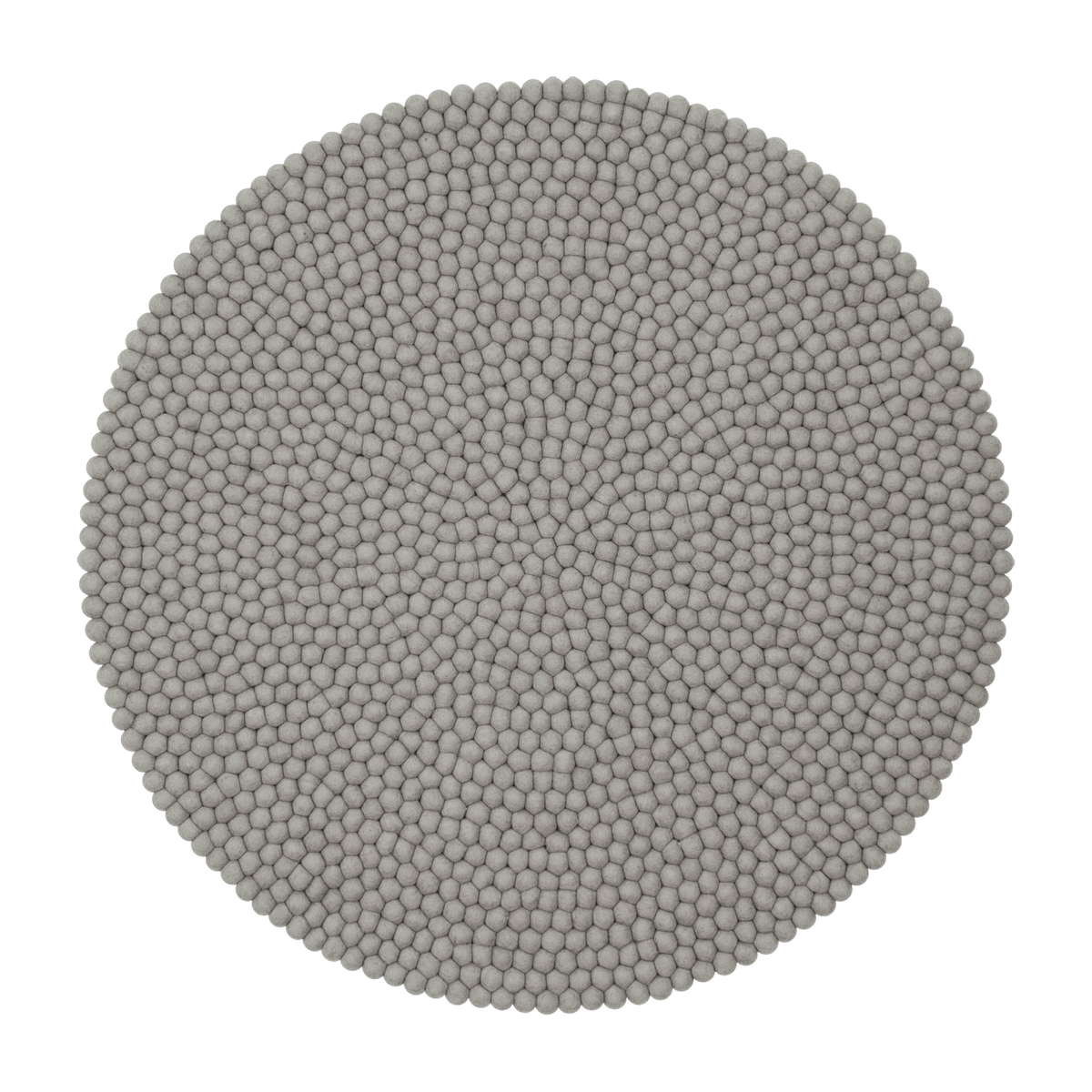 Tapis à boules de feutre gris 50 cm Luis - myfelt - The Cool Republic