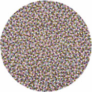 Tapis à boules de feutre multicolore pastel 160 cm Greta - myfelt - The Cool Republic