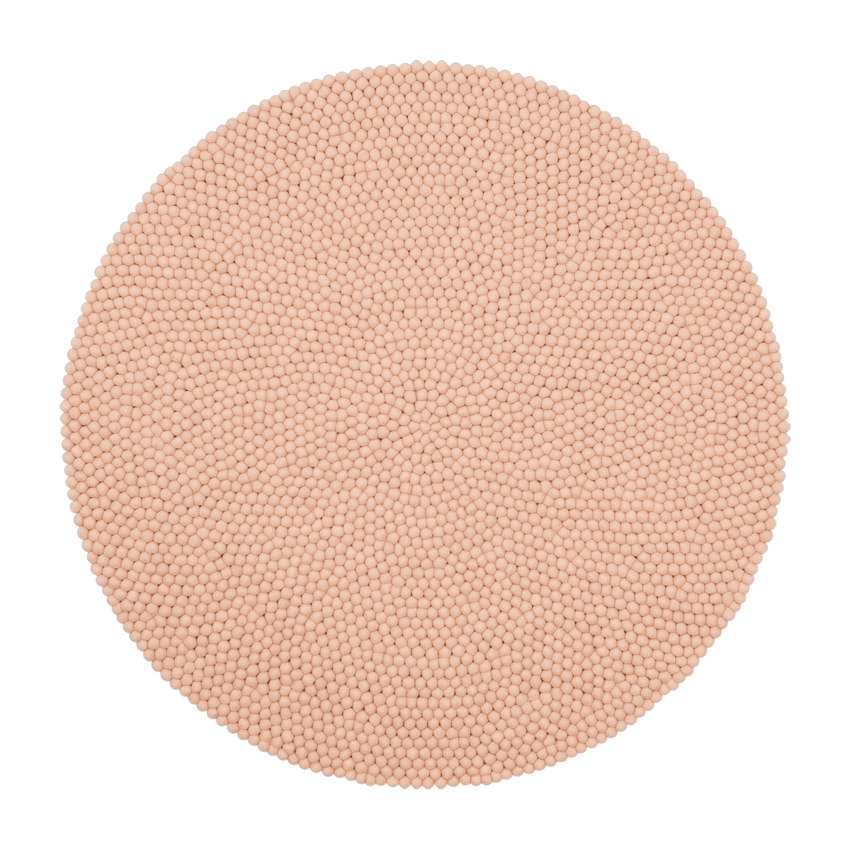 Tapis à boules de feutre rose 120 cm Merle - myfelt - The Cool Republic