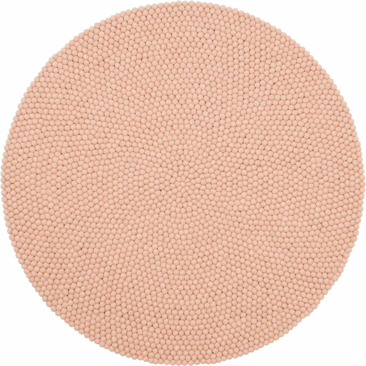 Tapis à boules de feutre rose 250 cm Merle - myfelt - The Cool Republic