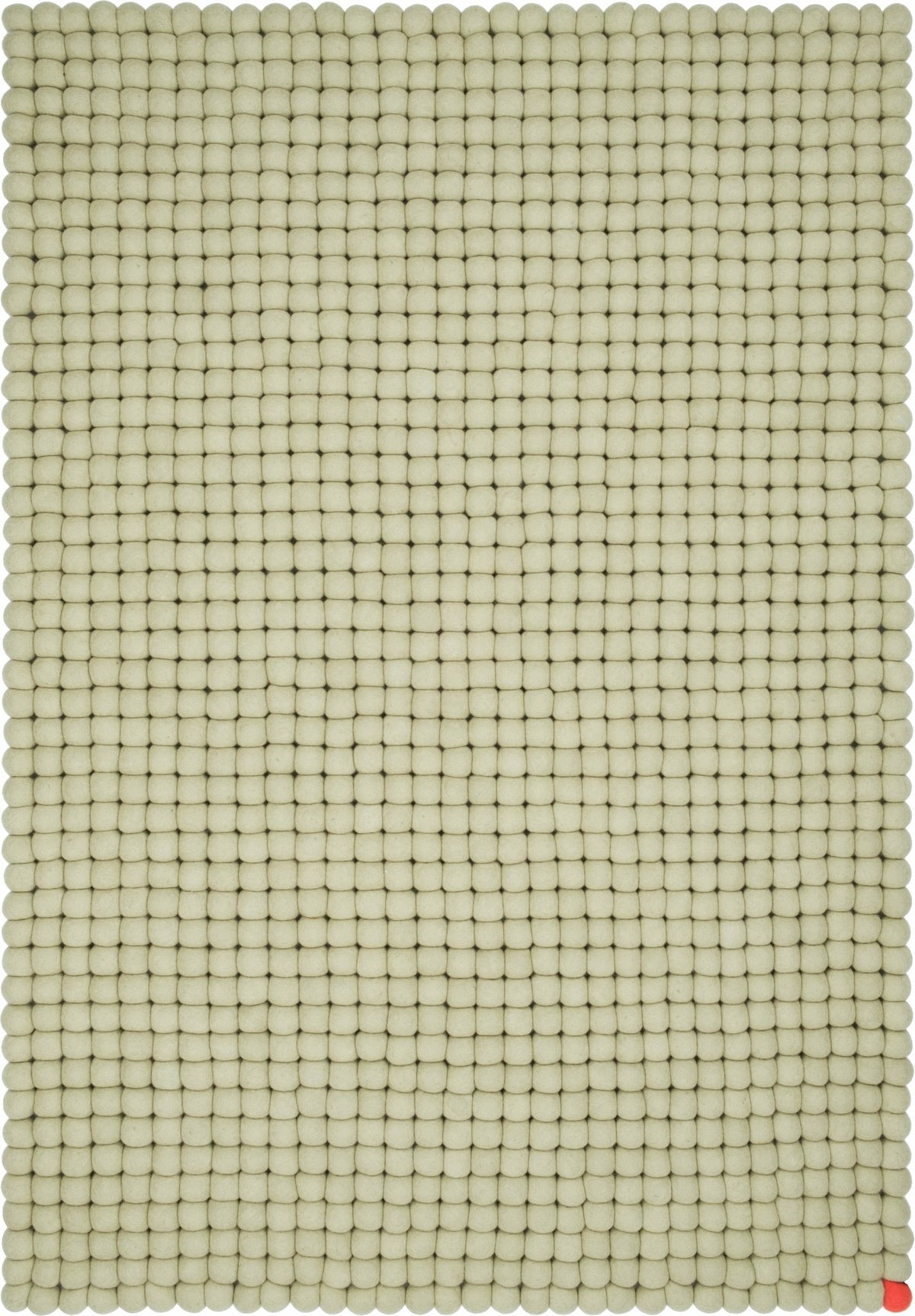 Tapis à boules de feutre vert-beige 120x170 cm Big One - myfelt - The Cool Republic