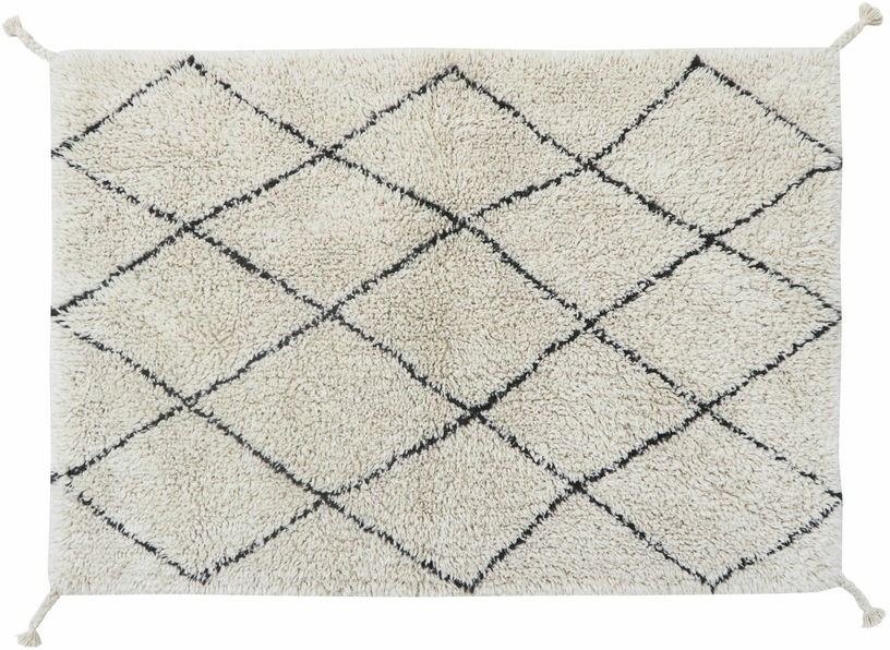Tapis beige 70x100 cm Mini Bereber - Lorena Canals - The Cool Republic