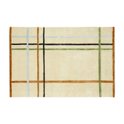 Tapis beige à rayures vintage 180x120 cm - Hübsch - The Cool Republic