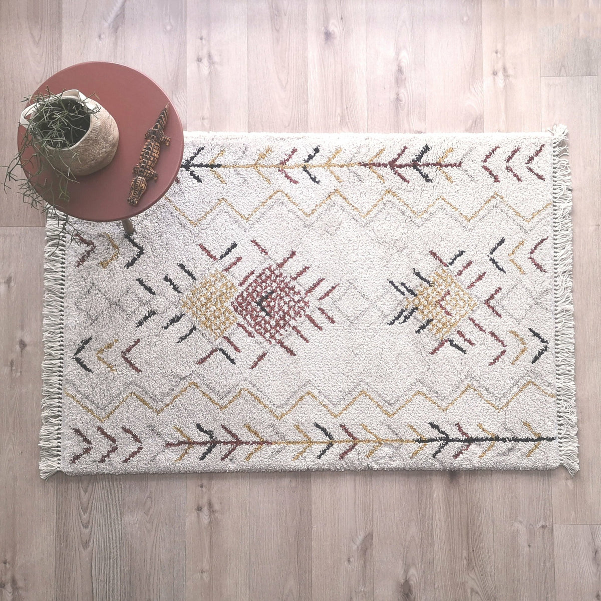 Tapis berbère en polypropylène 135x200 cm Sixto - Nattiot - The Cool Republic