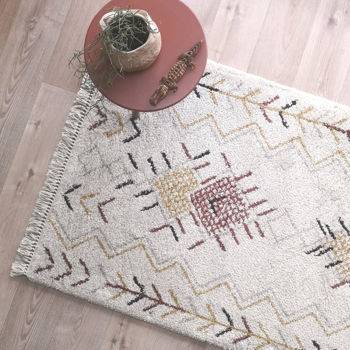 Tapis berbère en polypropylène 135x200 cm Sixto - Nattiot - The Cool Republic