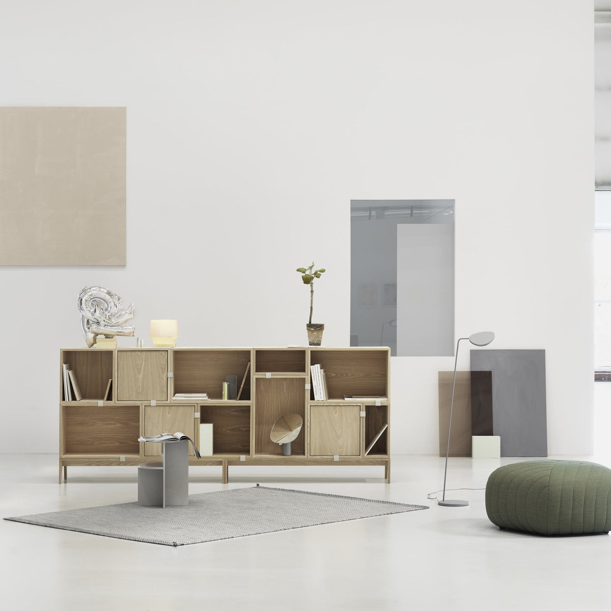 Tapis blanc cassé 240x170 cm Ply - Muuto - The Cool Republic