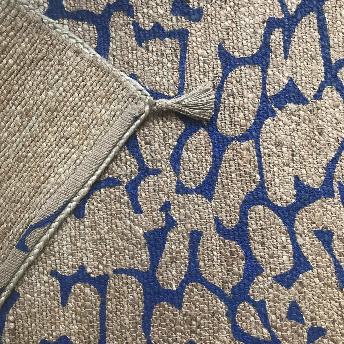 Tapis bleu 170x120 cm Sand - Edito - The Cool Republic