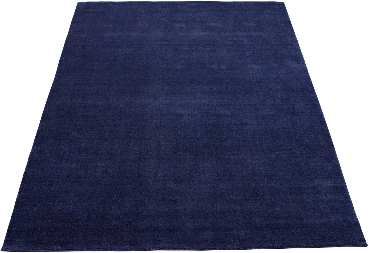 Tapis bleu 200x300 cm Earth Bamboo - Massimo Copenhagen - The Cool Republic