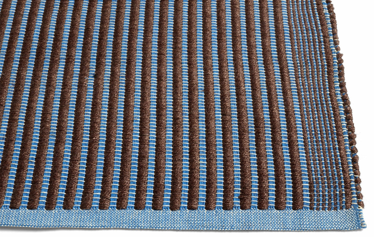 Tapis châtain et bleu 80x200 cm - HAY - The Cool Republic