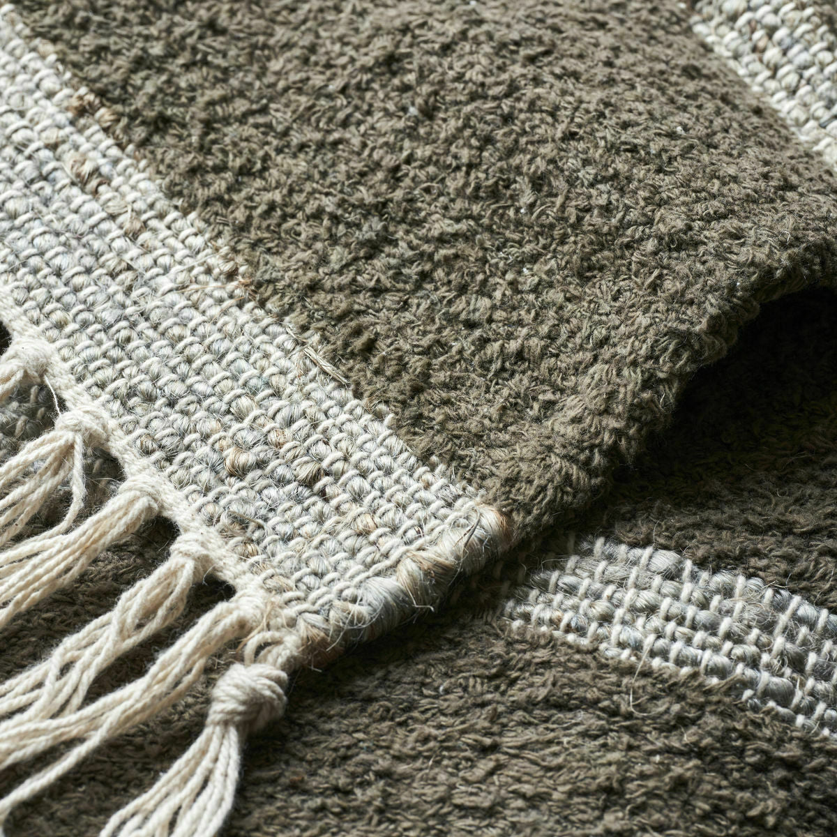 Tapis Chen Marron Foncé - House Doctor