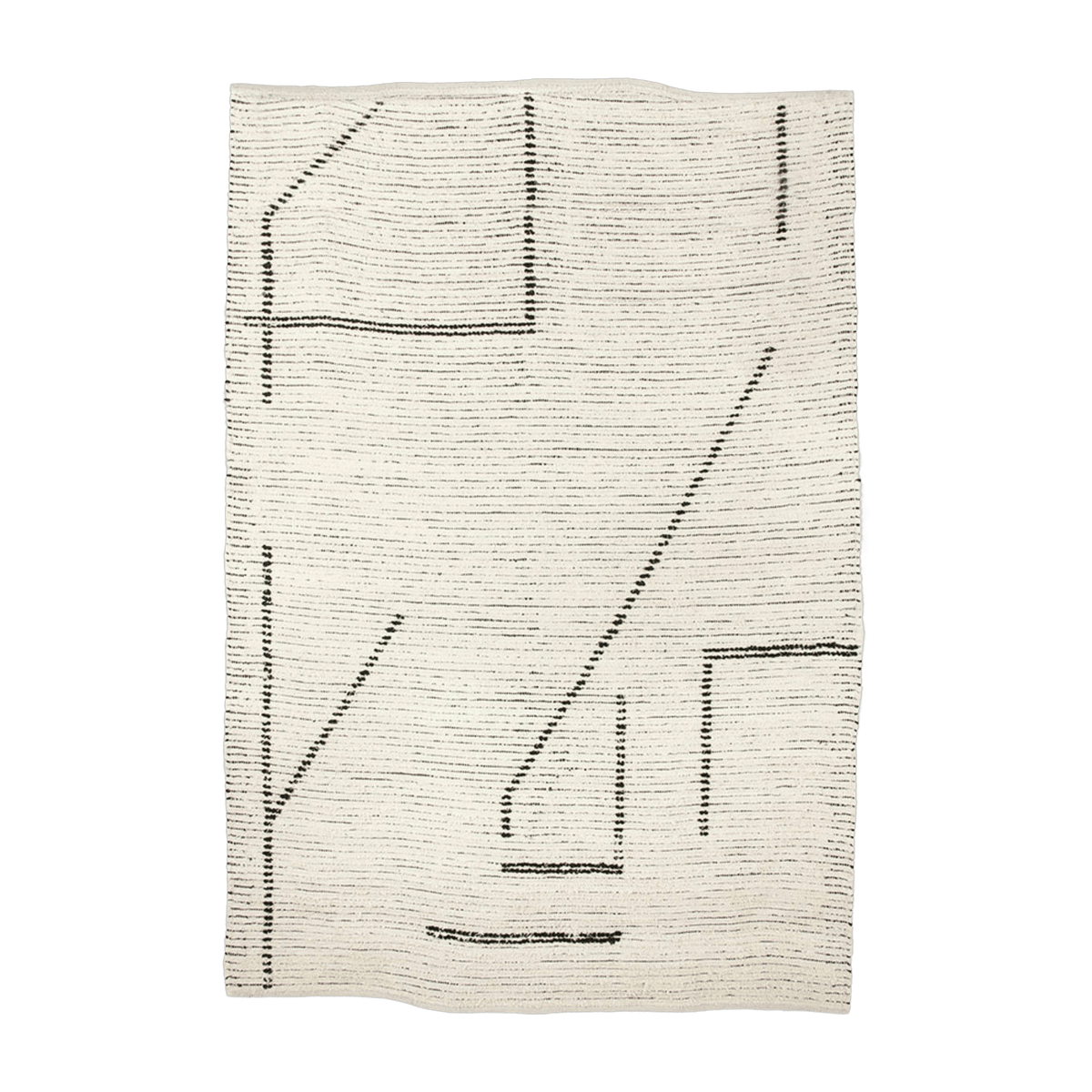 Tapis crème en coton 200x300 cm - HKliving - The Cool Republic