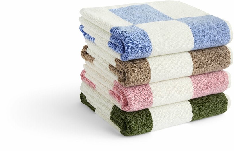Tapis de bain cappuccino 50 cm Check - HAY - The Cool Republic