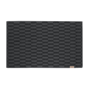Tapis de bain gris antrhacite 50 x 80 cm Geo - Mette Ditmer - The Cool Republic
