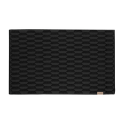 Tapis de bain noir 50 x 80 cm Geo - Mette Ditmer - The Cool Republic