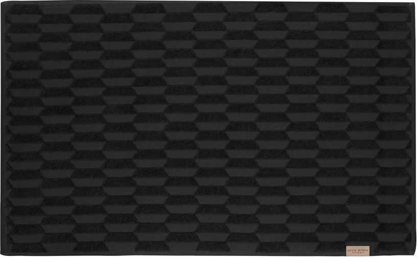 Tapis de bain noir 50 x 80 cm Geo - Mette Ditmer - The Cool Republic