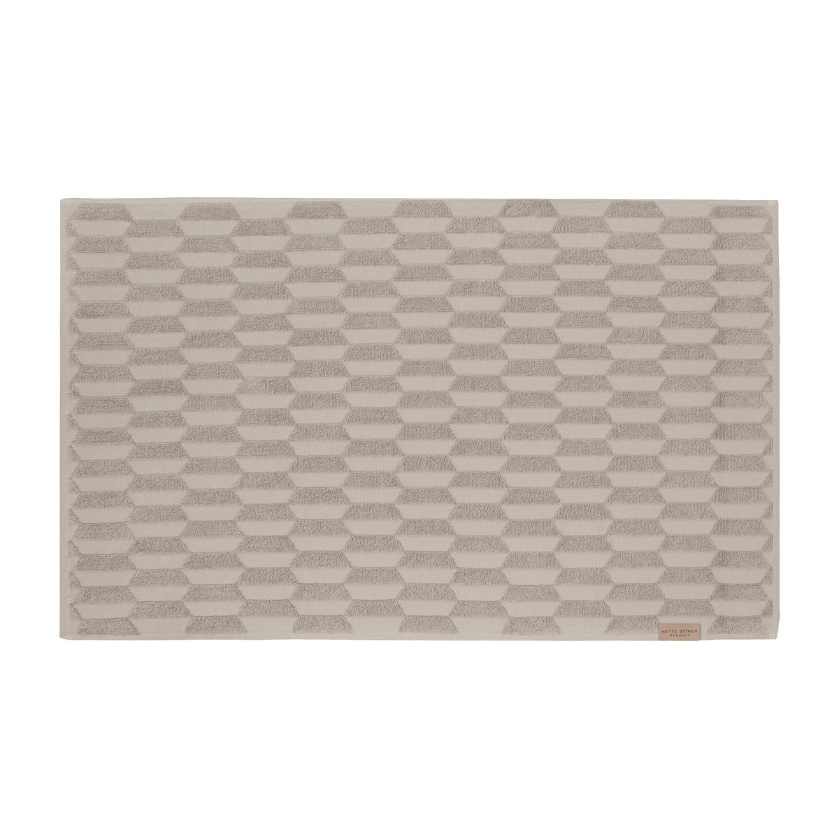 Tapis de bain sable 50 x 80 cm Geo - Mette Ditmer - The Cool Republic