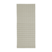 Tapis de couloir dhurrie en polyester beige 80x160 cm Tiles 1 - Nanimarquina - The Cool Republic